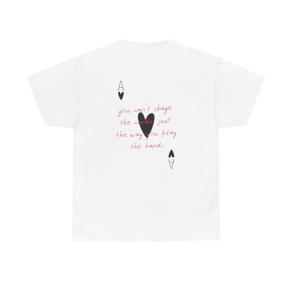 You play the cards Unisex Heavy Cotton Tee
